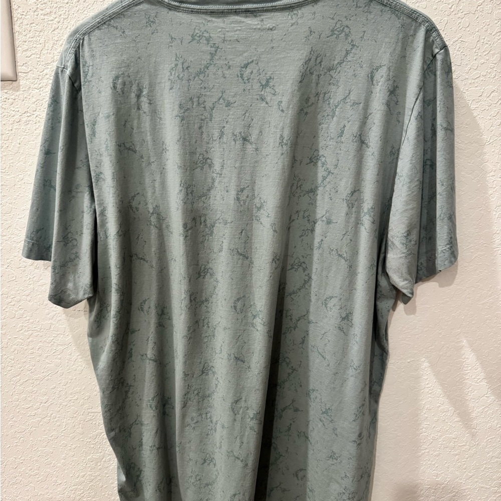 Travis Mathew Subtle Patterned Green Tee - image 7